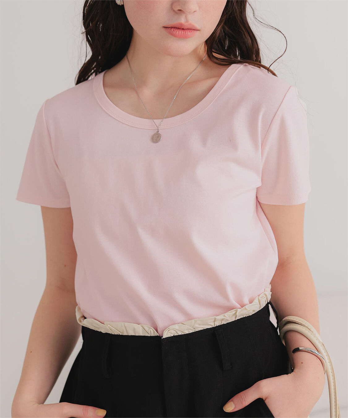 titivate「汗染み防止ｺﾝﾊﾟｸﾄTｼｬﾂ」|Tシャツ・カットソー|