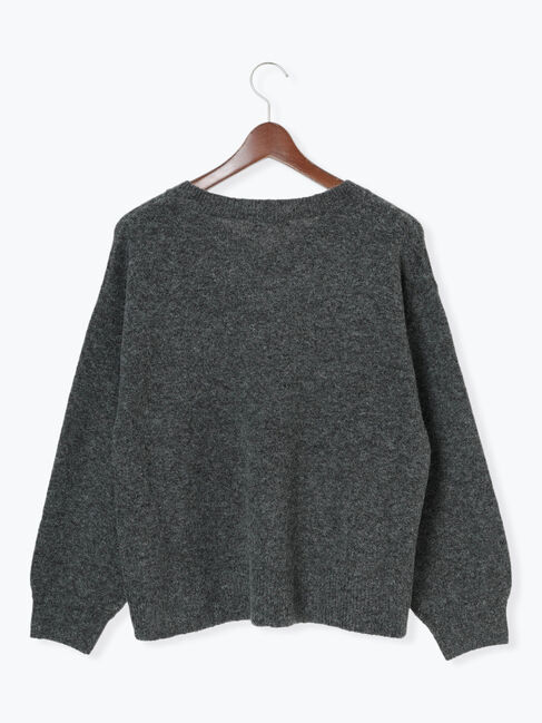 Te chichi TERRASSE「メランジVネックニット」|ニット・セーター|