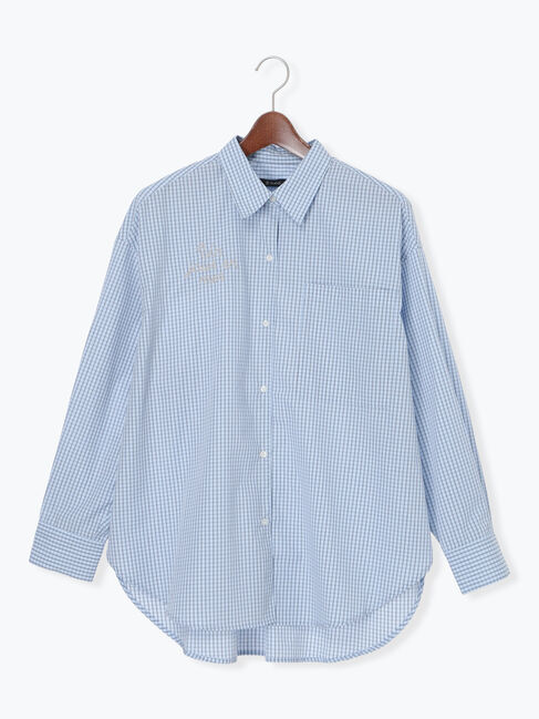 Te chichi「ポイント刺繍シャツ《2026 spring catalog item》」|シャツ・ブラウス|