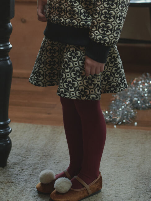 Samansa Mos2 Lagom「花柄ジャカードスカート(セットアップ可)」|スカート|