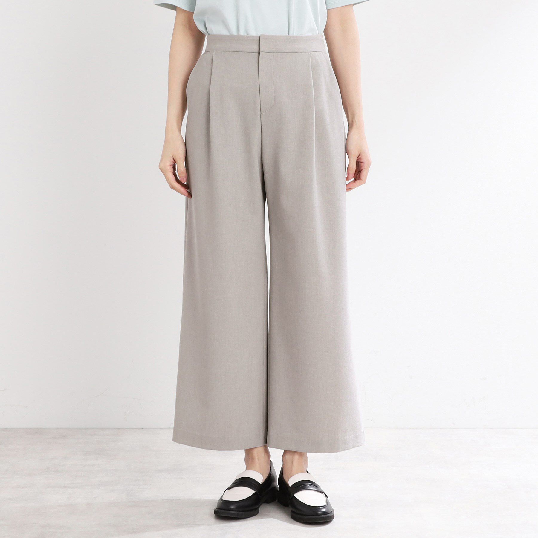 Reflect「【マシンウォッシュ可／すっきりシルエット】ワイドシルエットパンツ」|その他|