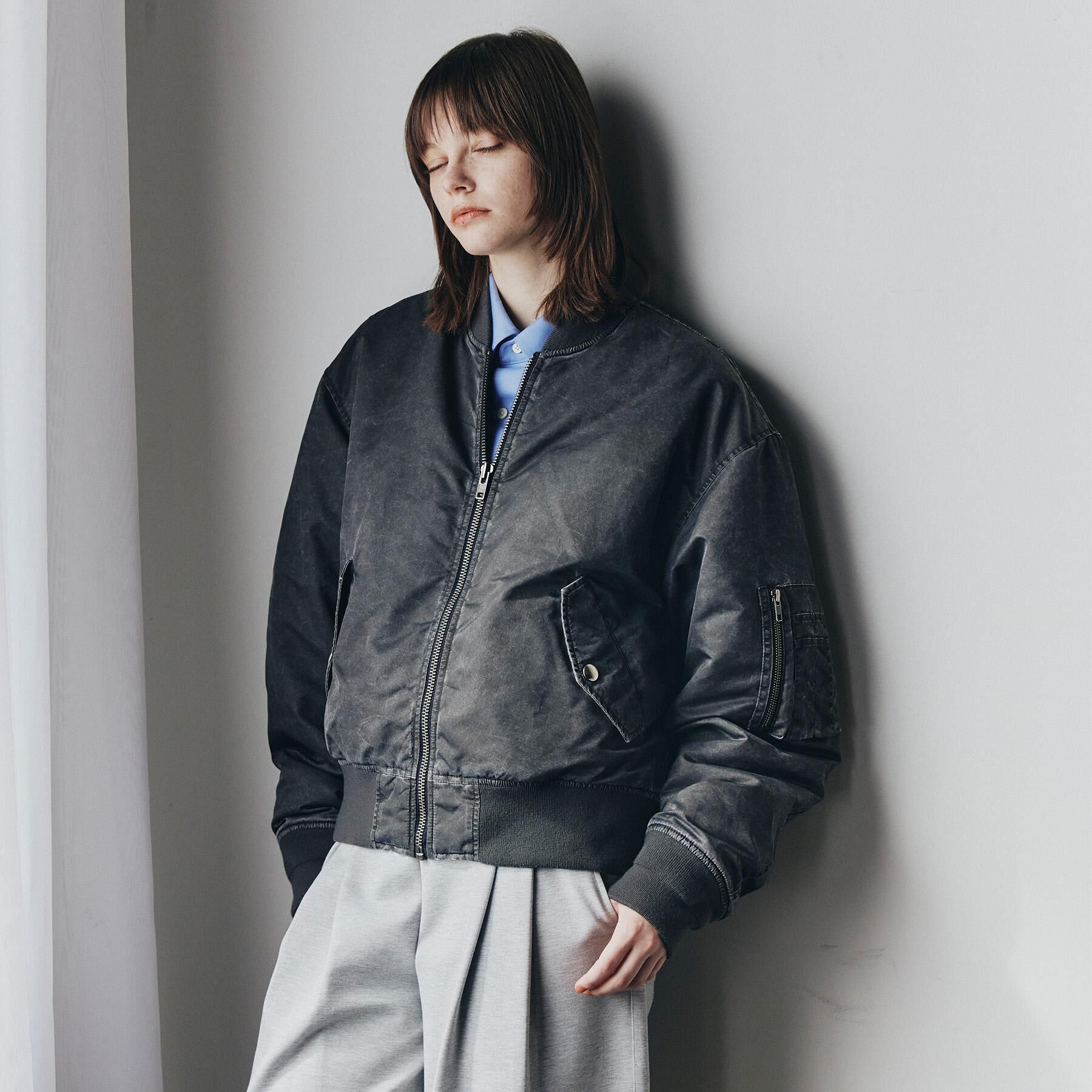 tk.TAKEO KIKUCHI「ヴィンテージライクMA‐1」|ブルゾン・スタジャン|