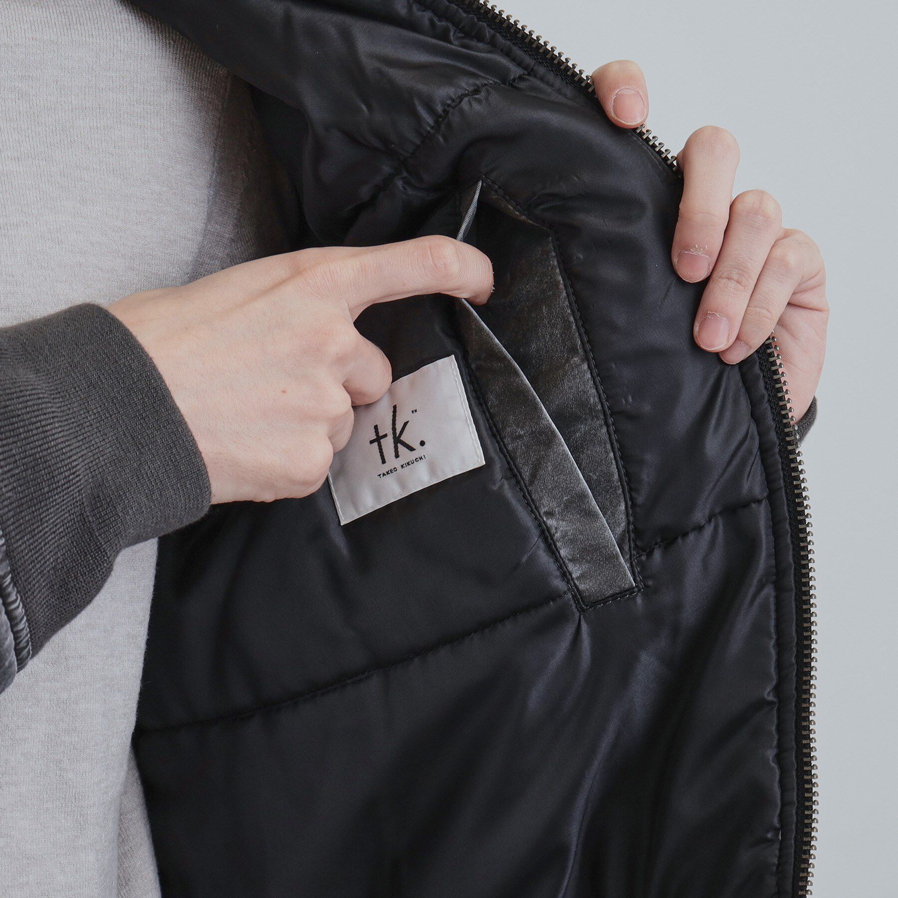 tk.TAKEO KIKUCHI「ヴィンテージライクMA‐1」|ブルゾン・スタジャン|