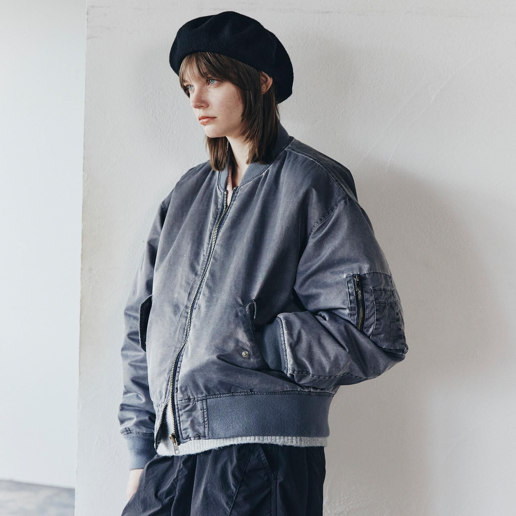 tk.TAKEO KIKUCHI「ヴィンテージライクMA‐1」|ブルゾン・スタジャン|