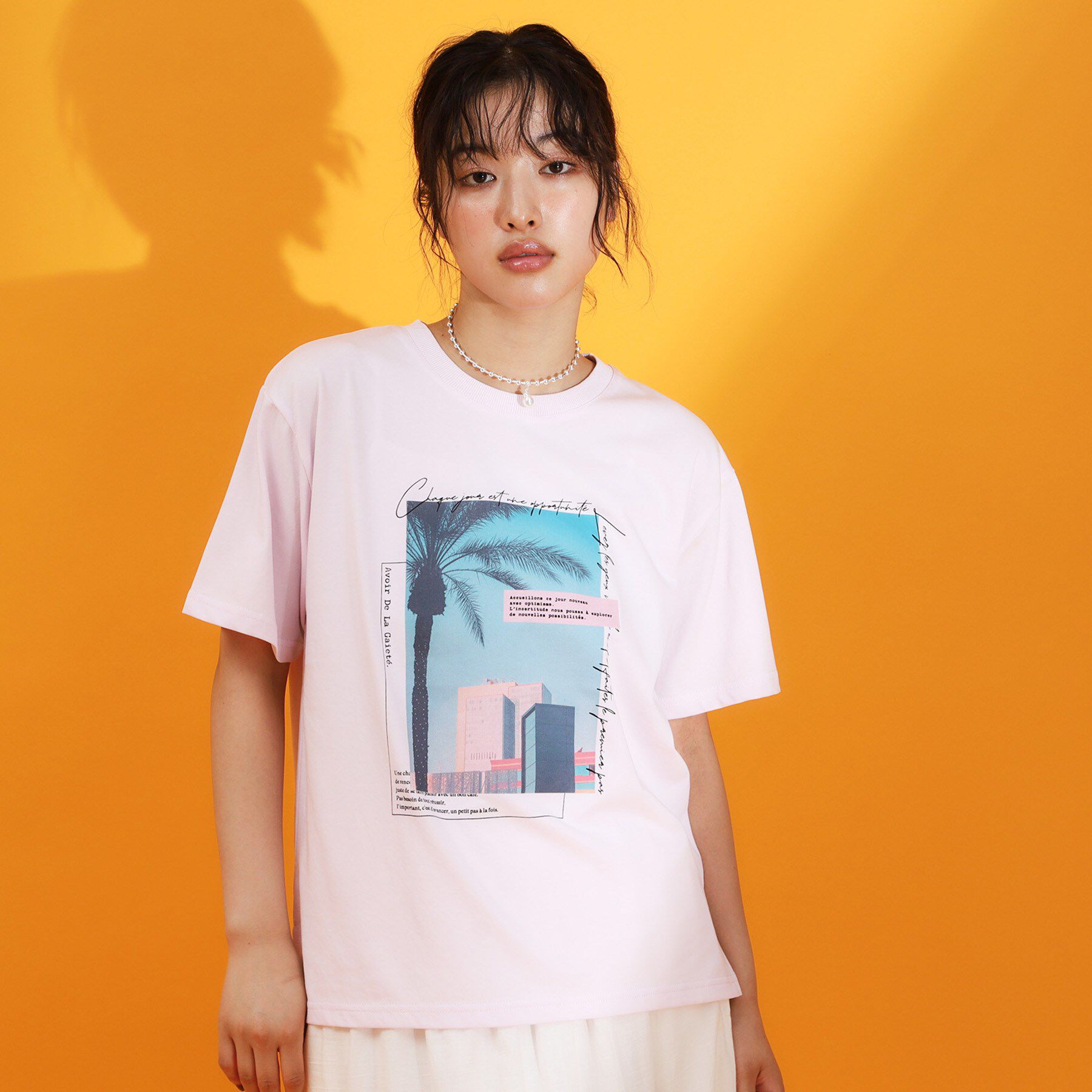 THE SHOP TK「フォトアソートTシャツ【接触冷感/UV/毛玉になりにくい/洗濯機OK】」|Tシャツ・カットソー|