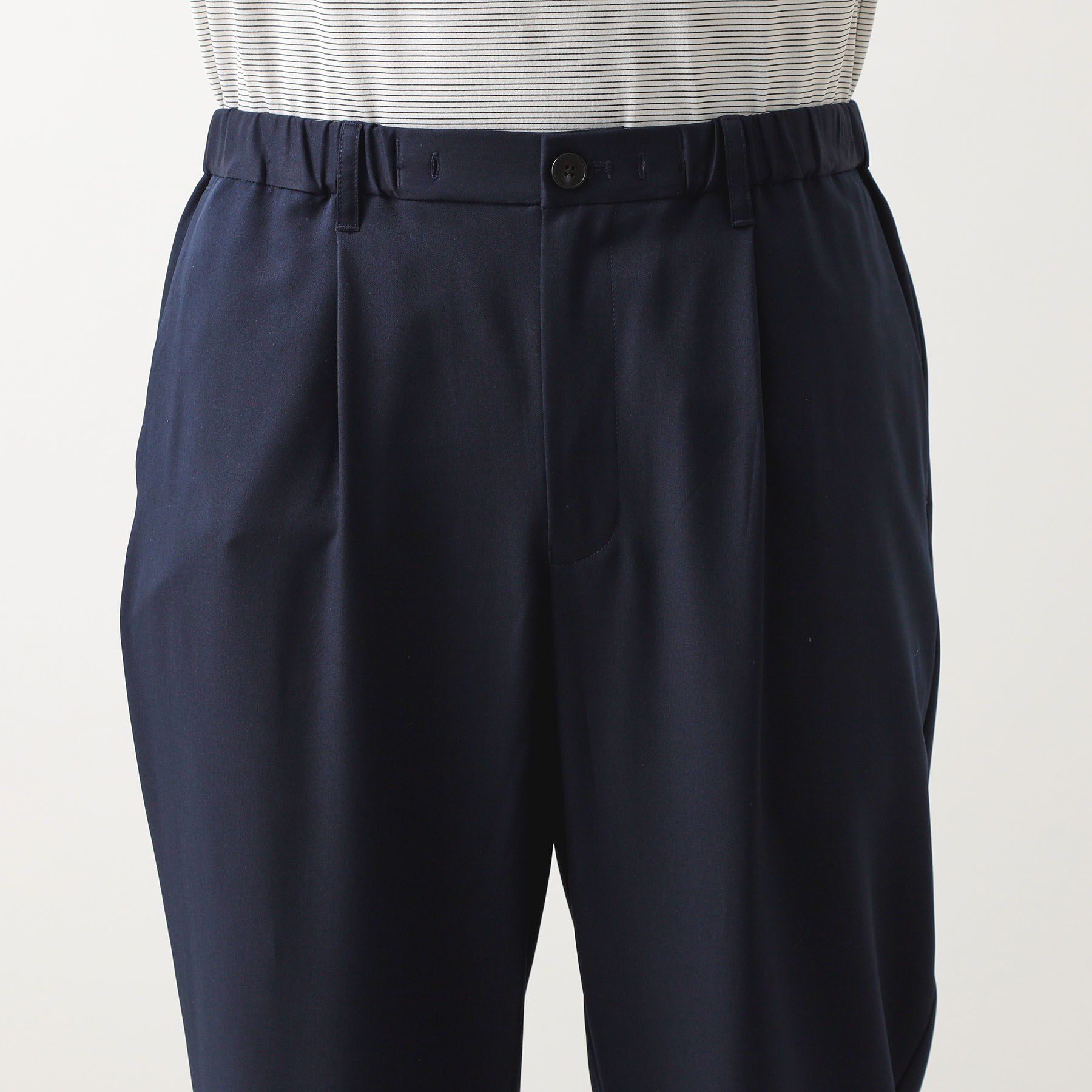 THE SHOP TK「スムースファイバーワイドイージーパンツ 【セットアップ可／UVカット／イージーケア／洗濯機OK】」|その他|