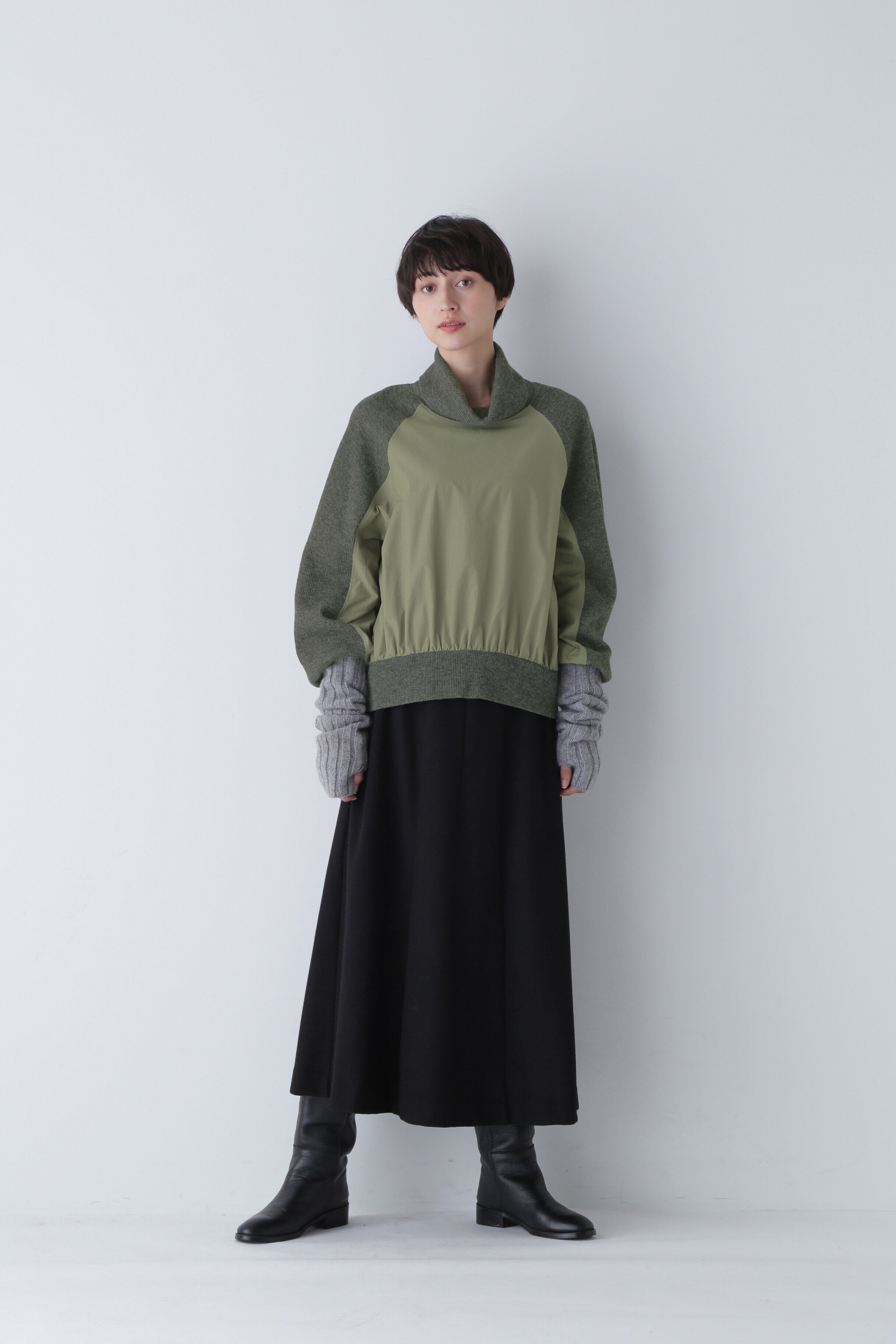  「◆異素材プルオーバー」|Tシャツ・カットソー|