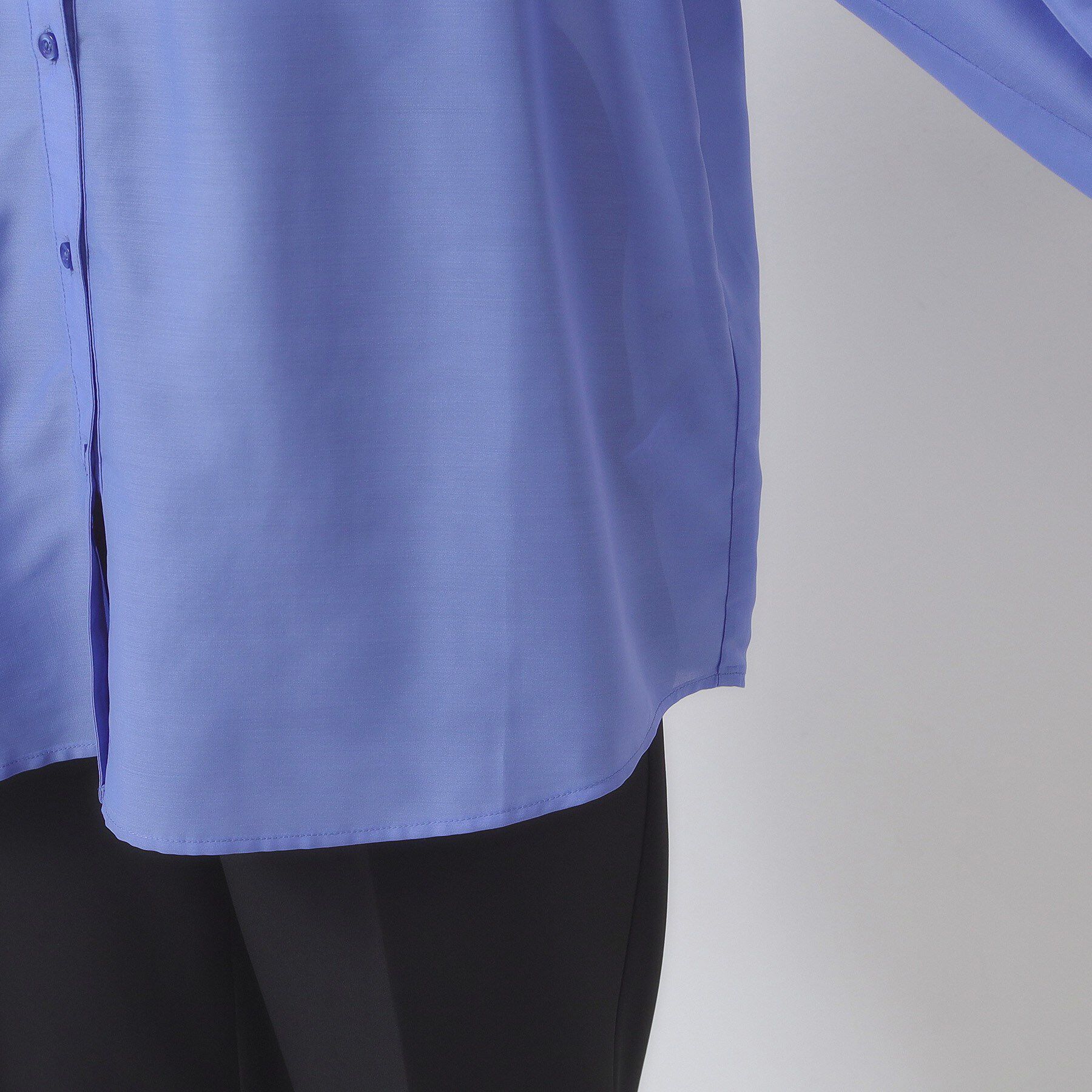 ITS&rsquo;DEMO「【手洗い可】シアーボリューム袖ブラウス」|シャツ・ブラウス|