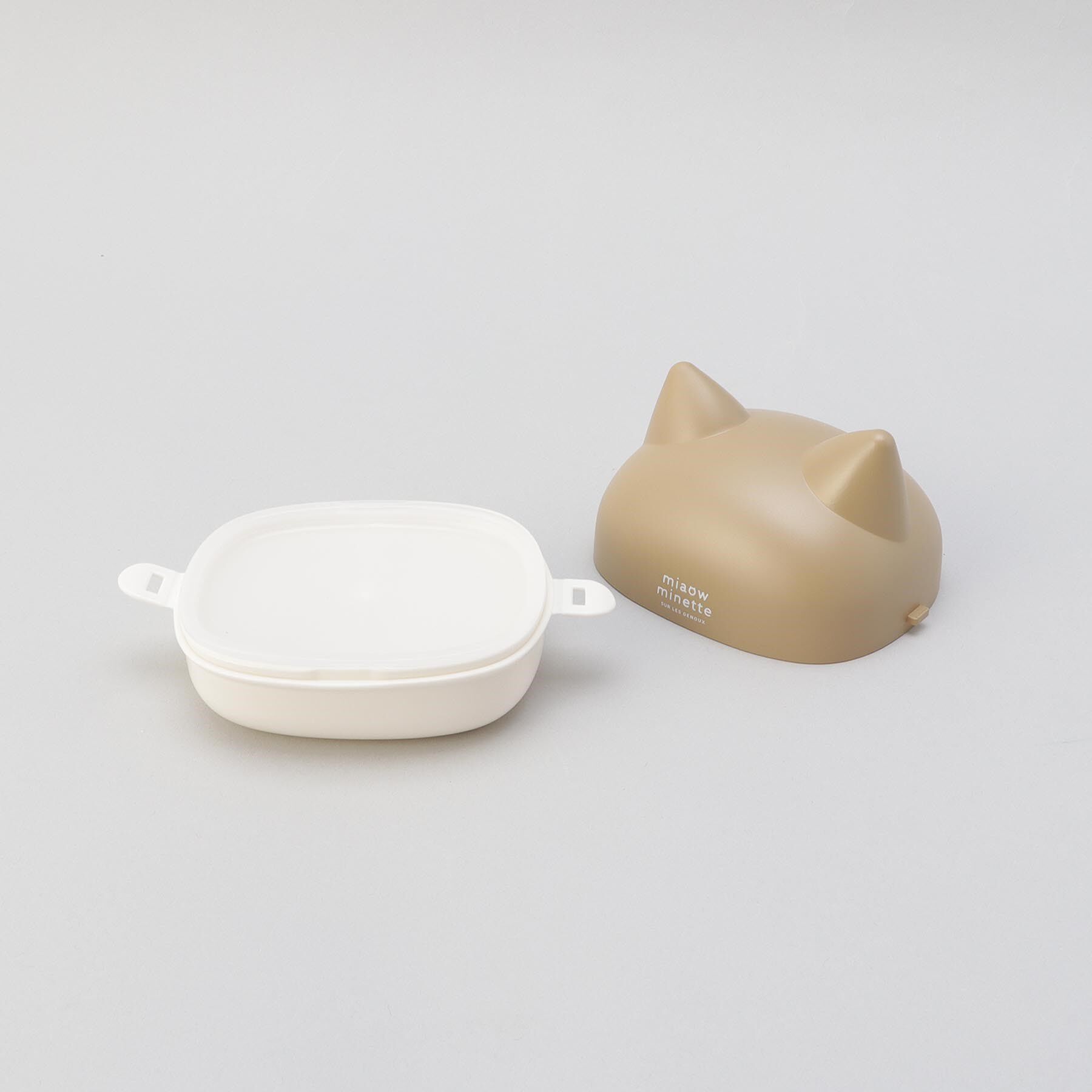 212 KITCHEN STORE「にゃお ねこみみおにぎりケース BE」|食器・キッチングッズ|