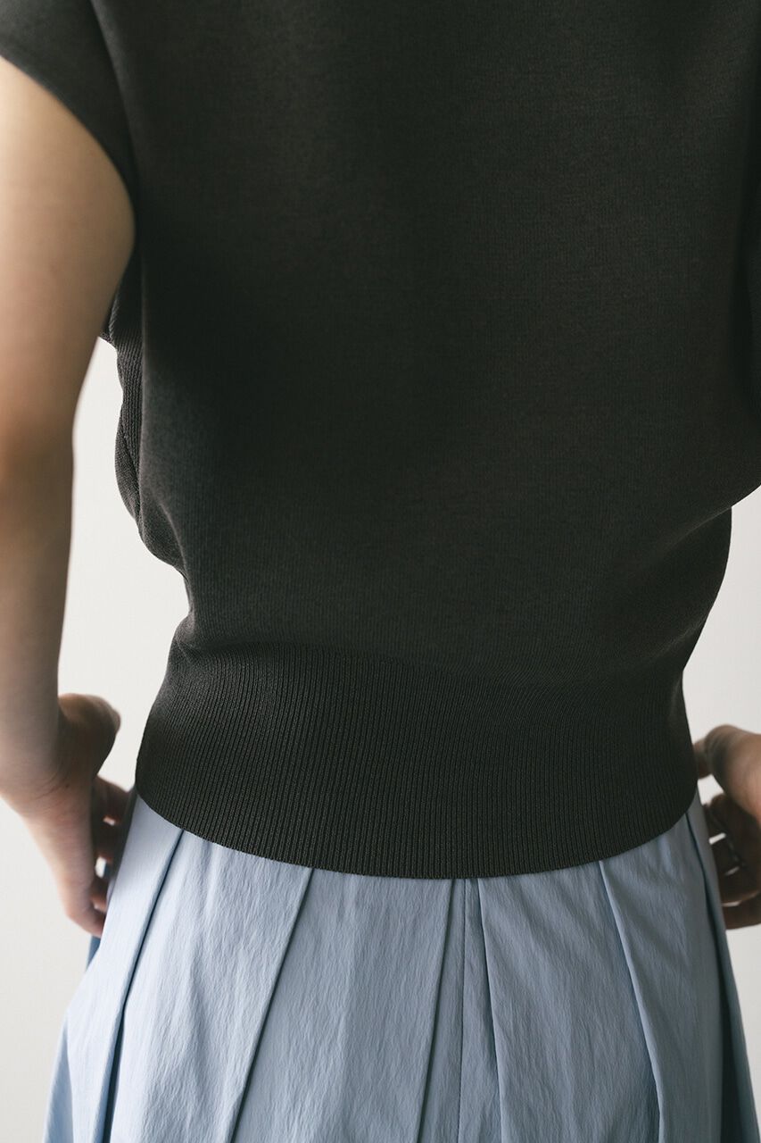 STYLEMIXER「ショルダータックショートニット」|タンクトップ|