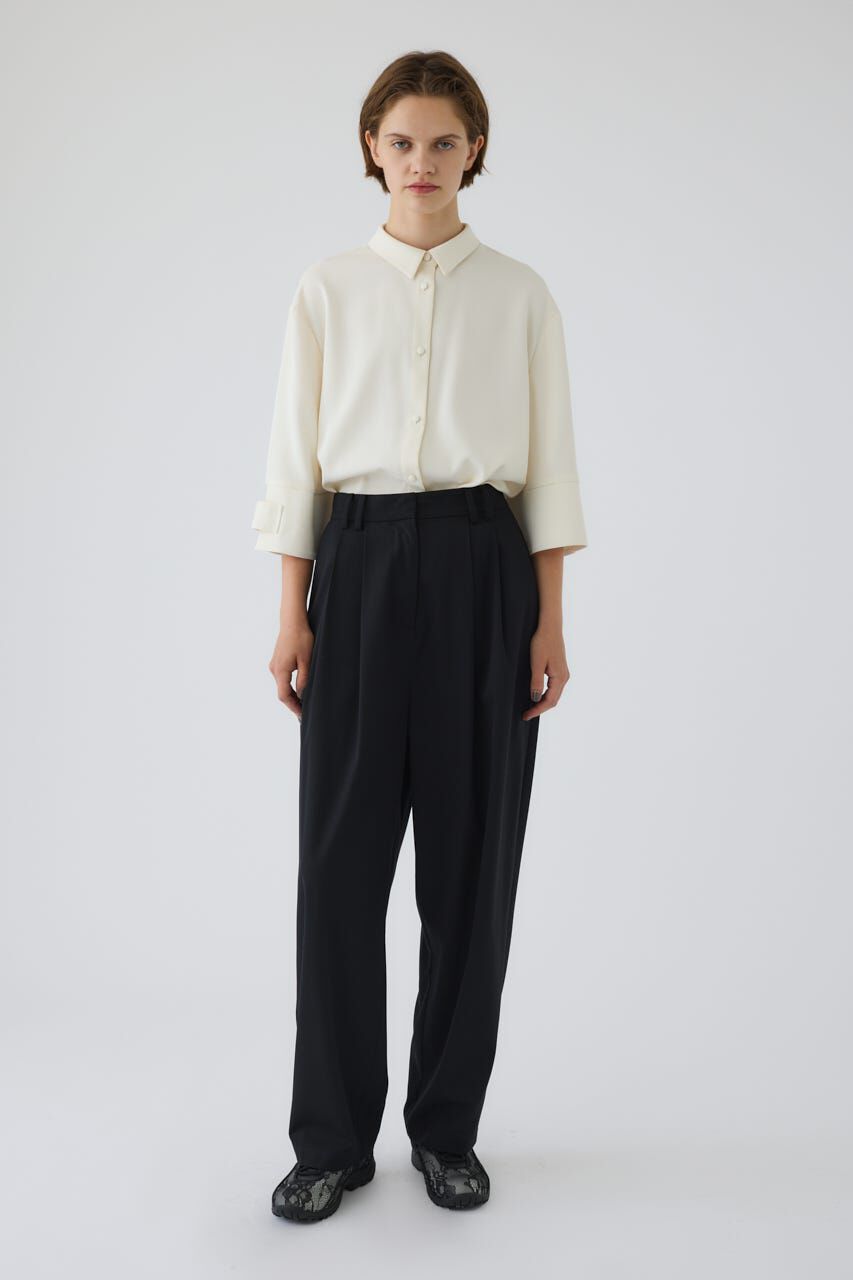 RIM.ARK 「W tuck wide slacks」|その他|