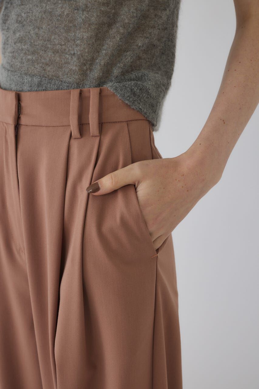 RIM.ARK 「W tuck wide slacks」|その他|