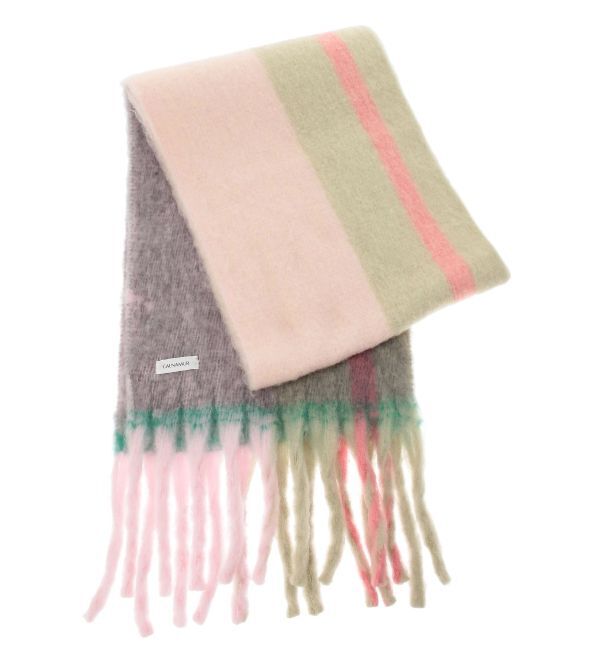 CALNAMUR「チェック柄大判マフラー」|その他|