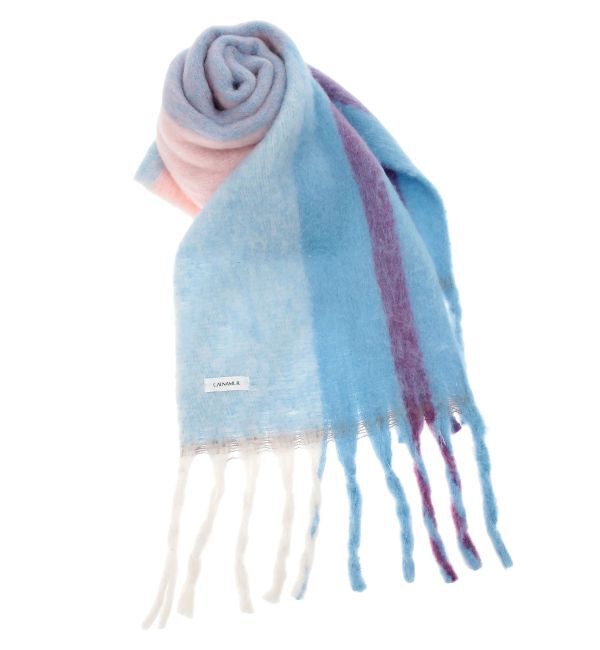 CALNAMUR「チェック柄大判マフラー」|その他|