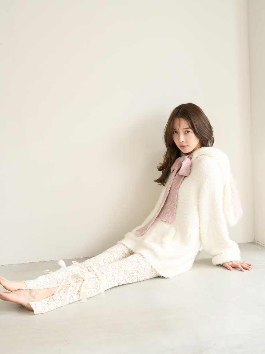 SNIDEL HOME「レースリボンレギンス」|その他|