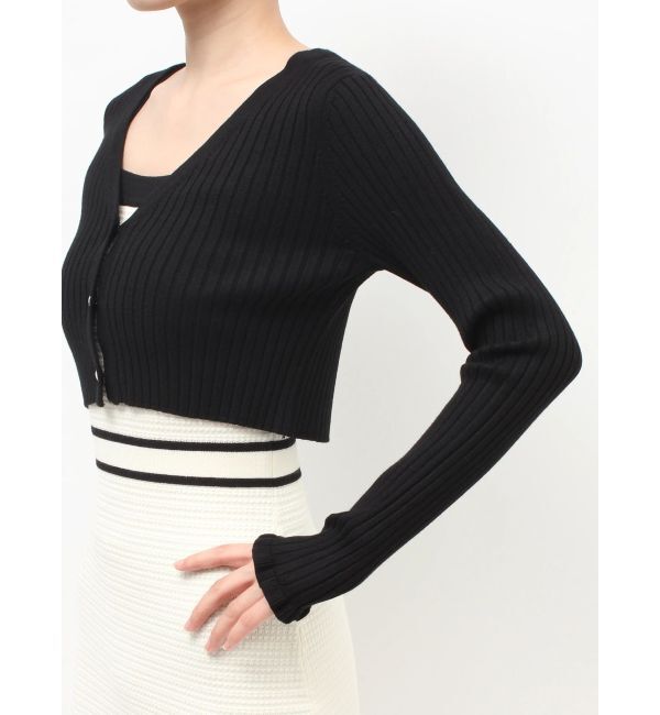 RESEXXY「オープンワークコンビニットワンピース」|ワンピース|