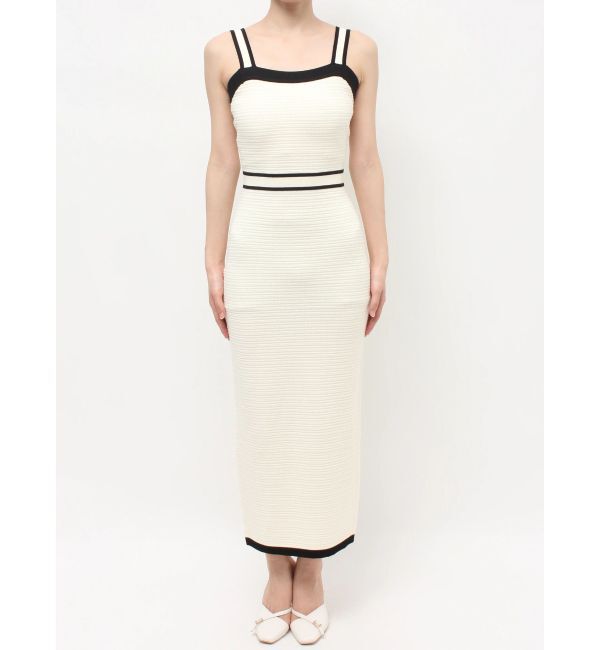 RESEXXY「オープンワークコンビニットワンピース」|ワンピース|