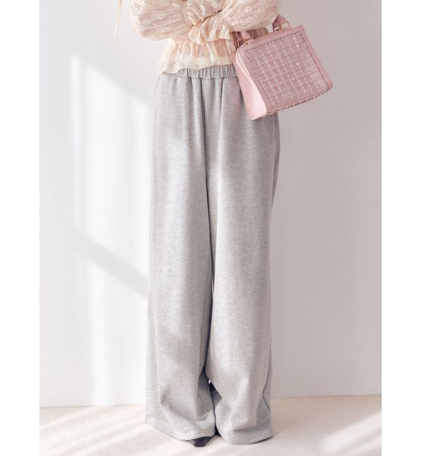 RESEXXY「レイヤードスウェットパンツ」|その他|グレー