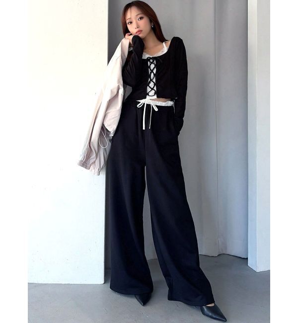 RESEXXY「レイヤードスウェットパンツ」|その他|