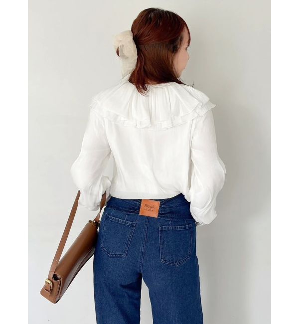 dazzlin「ピエロフリルブラウス」|シャツ・ブラウス|
