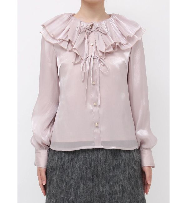dazzlin「ピエロフリルブラウス」|シャツ・ブラウス|