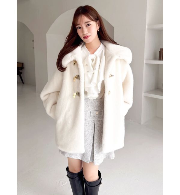 dazzlin「【追加生産分】ラッフルタイニット」|ニット・セーター|