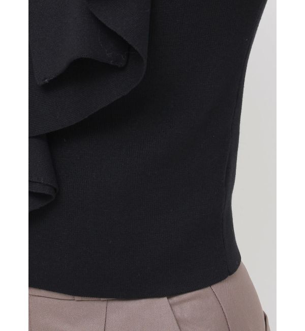 dazzlin「【追加生産分】ラッフルタイニット」|ニット・セーター|