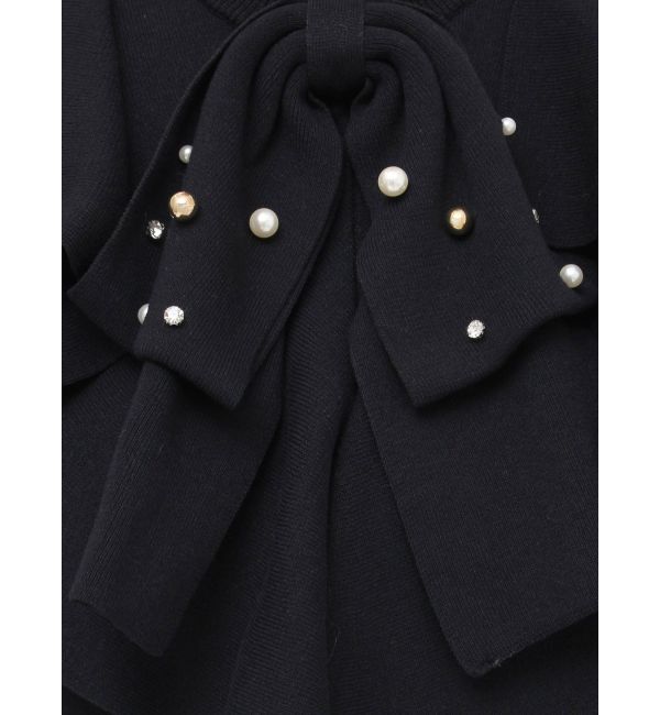 dazzlin「【追加生産分】ラッフルタイニット」|ニット・セーター|