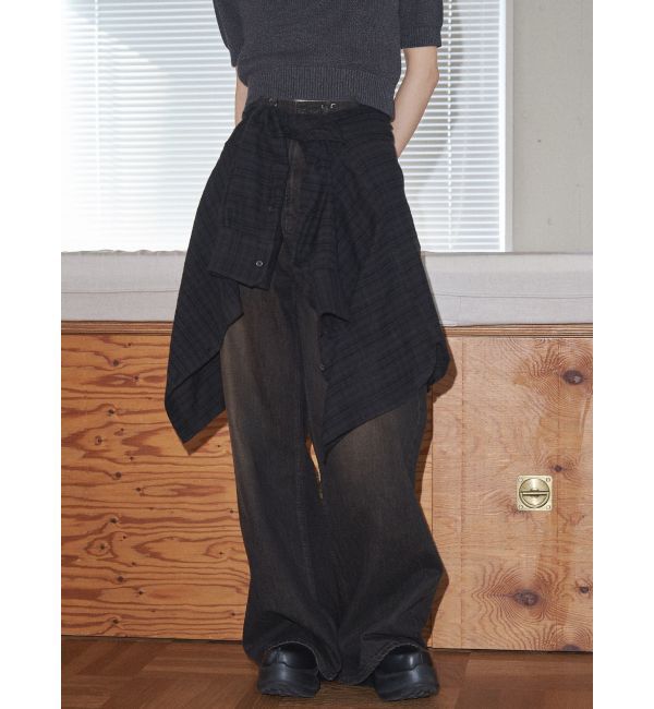 EMODA「【VEQUM】RIM WIDE JEANS」|デニム|