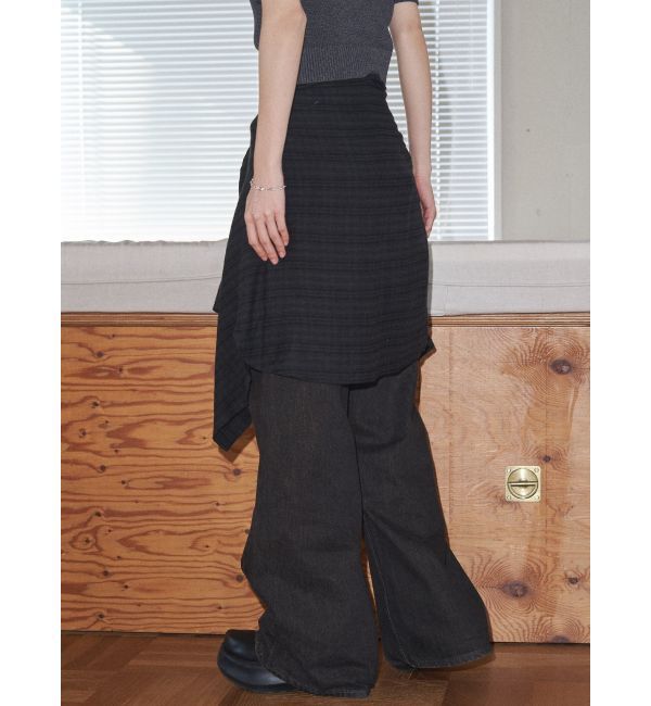 EMODA「【VEQUM】RIM WIDE JEANS」|デニム|