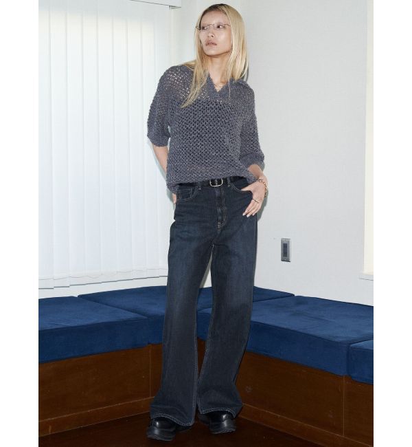 EMODA「【VEQUM】RIM WIDE JEANS」|デニム|