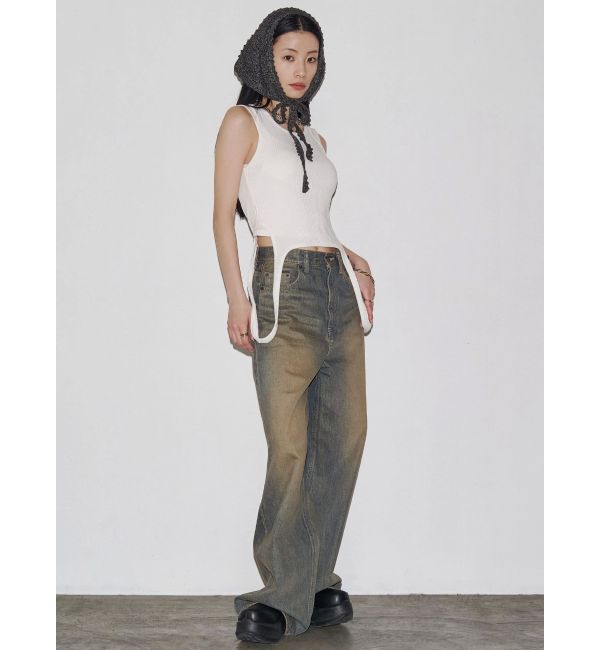 EMODA「【VEQUM】RIM WIDE JEANS」|デニム|