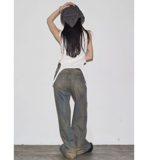 EMODA「【VEQUM】RIM WIDE JEANS」|デニム|