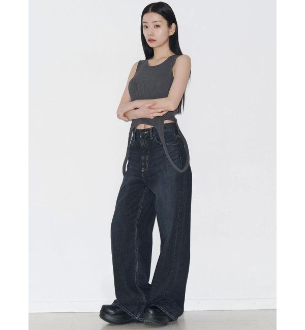 EMODA「【VEQUM】RIM WIDE JEANS」|デニム|