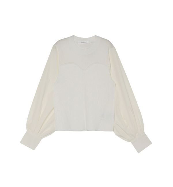 LAGUNAMOON「ビスチェドッキングニットプルオーバー」|ニット・セーター|