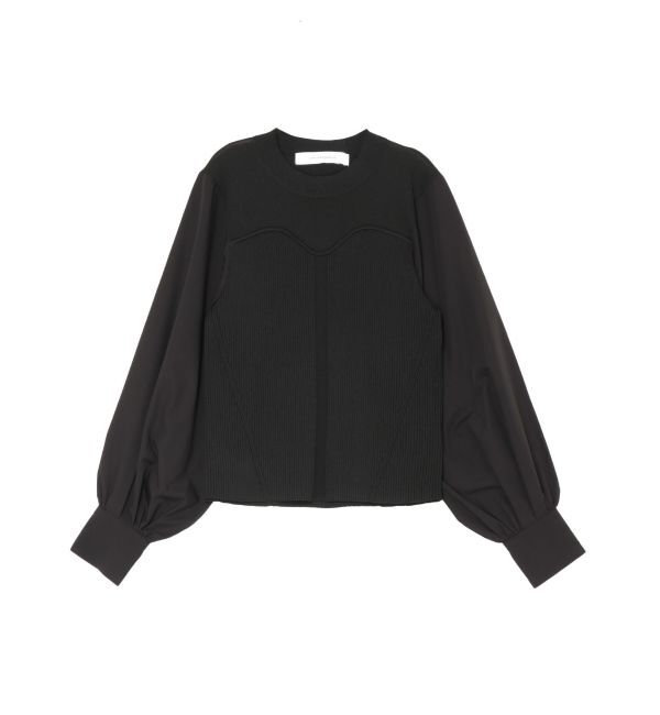 LAGUNAMOON「ビスチェドッキングニットプルオーバー」|ニット・セーター|