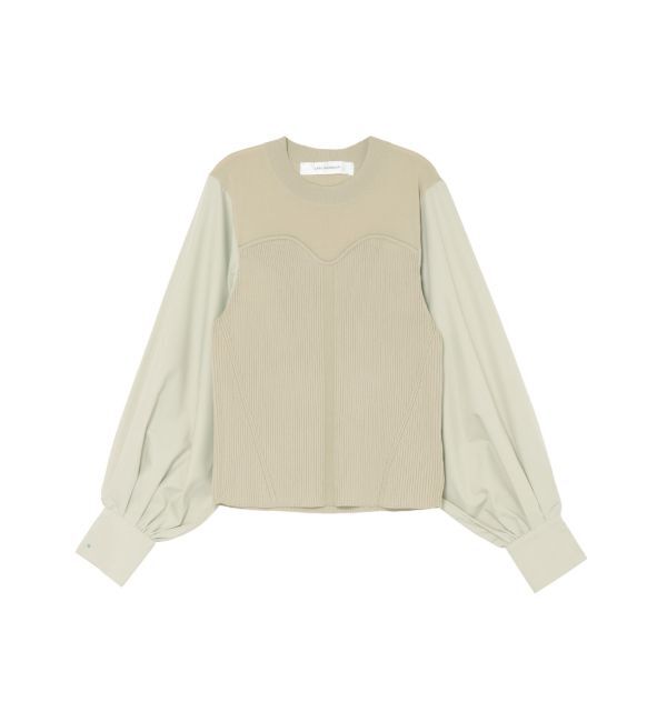 LAGUNAMOON「ビスチェドッキングニットプルオーバー」|ニット・セーター|