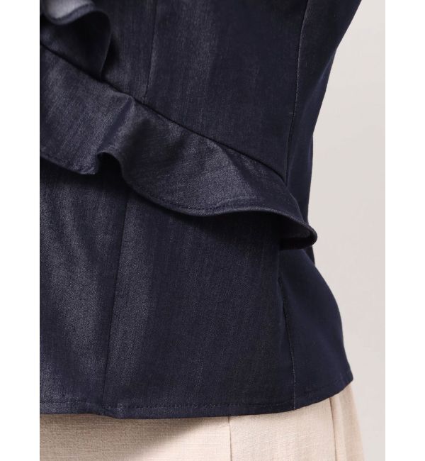 LAGUNAMOON「WZIPフリルブラウス」|シャツ・ブラウス|