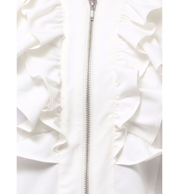 LAGUNAMOON「WZIPフリルブラウス」|シャツ・ブラウス|