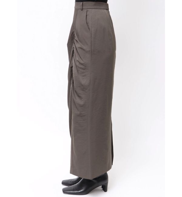 LAGUNAMOON「ドレープIラインスカート」|スカート|