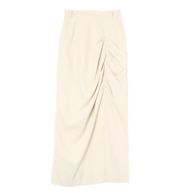 LAGUNAMOON「ドレープIラインスカート」|スカート|