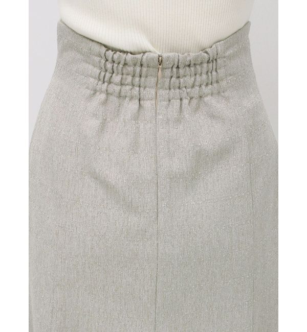 LAGUNAMOON「ネップツイードラペルマーメイドスカート」|スカート|