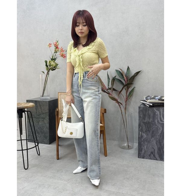 EVRIS「チョーカーレーストップス」|Tシャツ・カットソー|