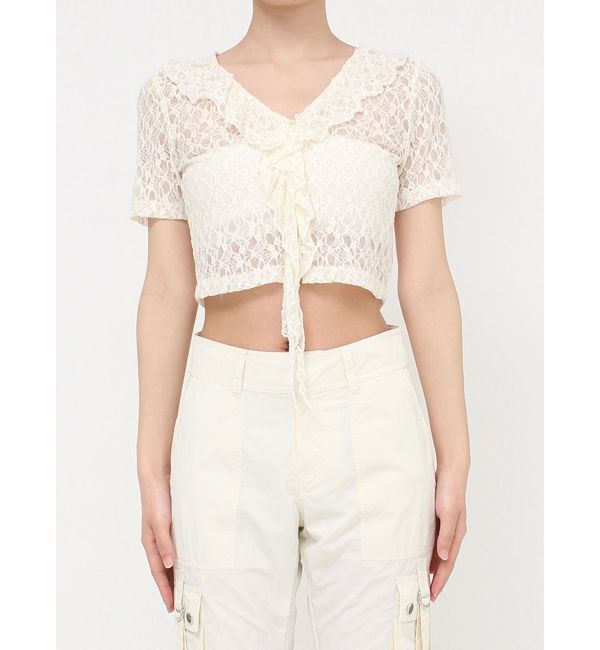 EVRIS「チョーカーレーストップス」|Tシャツ・カットソー|