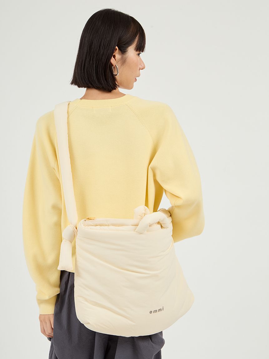emmi atelier「【限定カラーあり】ナイロンパディングバッグ」|ショルダー・メッセンジャー|