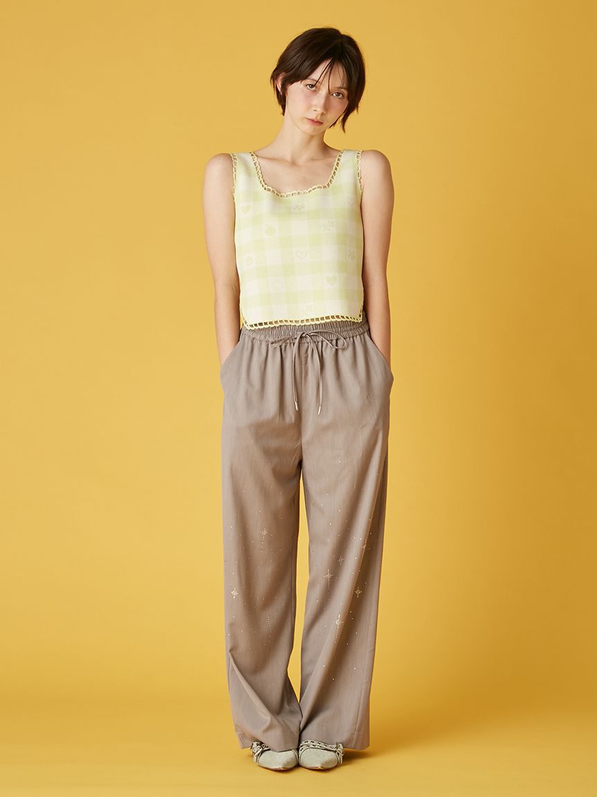 FURFUR「ギンガムジャガードプルオーバー」|ニット・セーター|