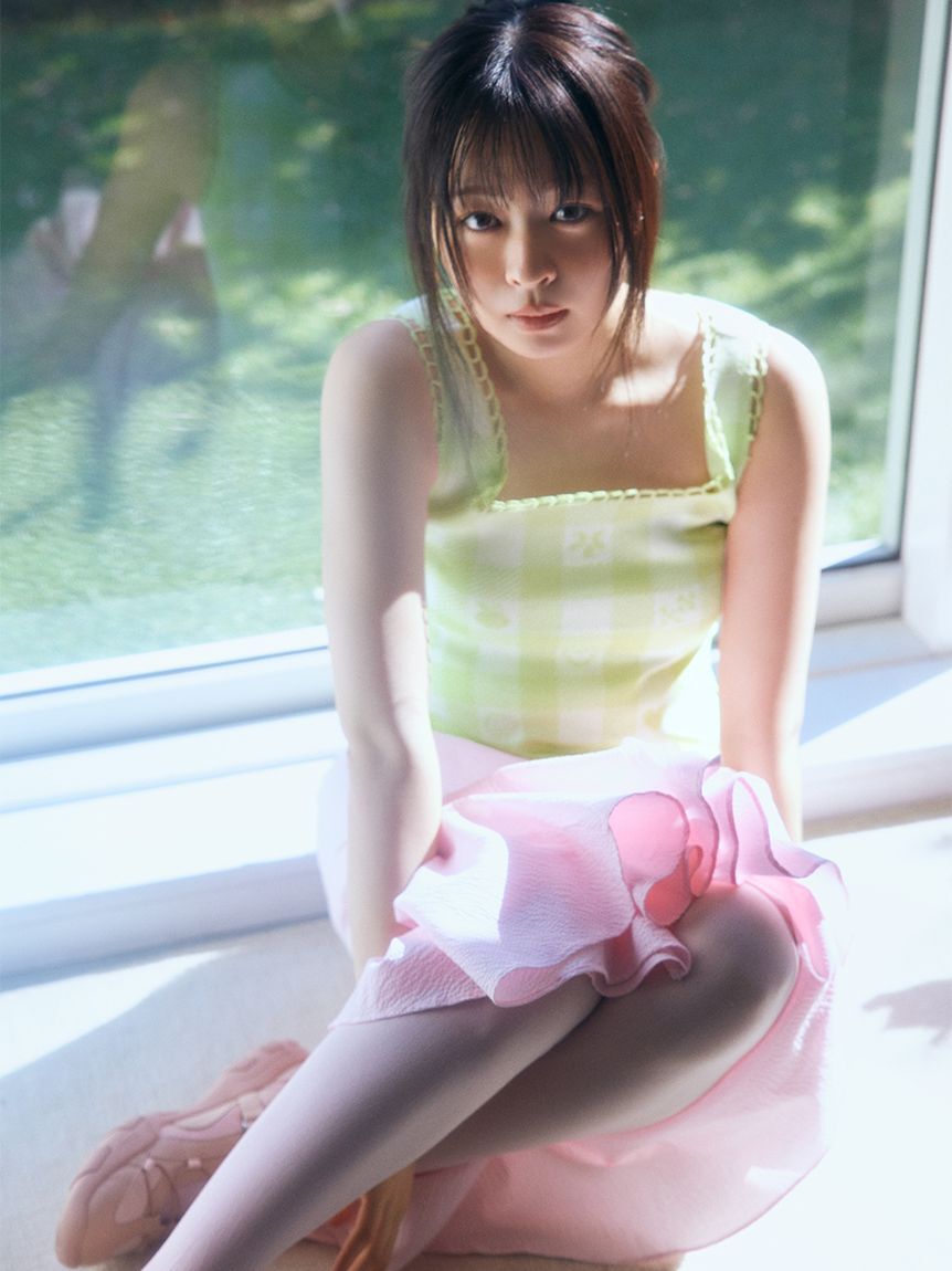 FURFUR「ギンガムジャガードプルオーバー」|ニット・セーター|LIME