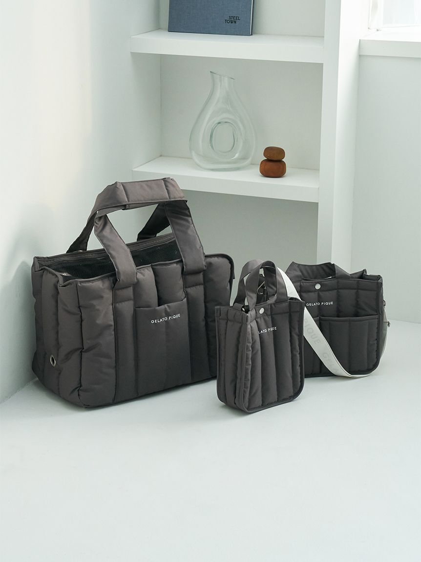  GELATO PIQUE CAT&DOG「【CAT&DOG】【販路限定商品】キルティングお散歩バッグＭ」|その他|