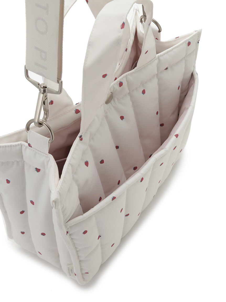  GELATO PIQUE CAT&DOG「【CAT&DOG】【販路限定商品】ストロベリーキルティングお散歩バッグＭ」|その他|