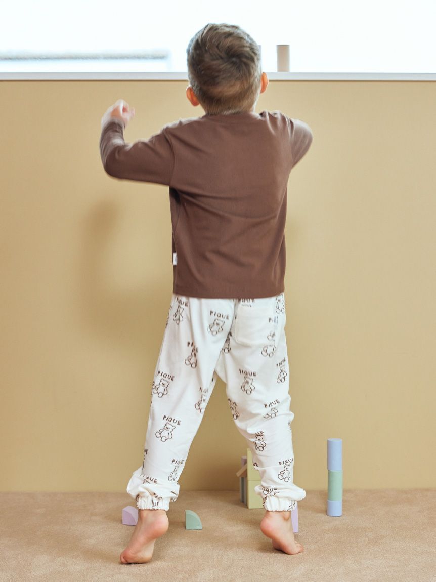 GELATO PIQUE KIDS & BABY「【KIDS】ペイントワンポイントロンT」|ルームウェア|